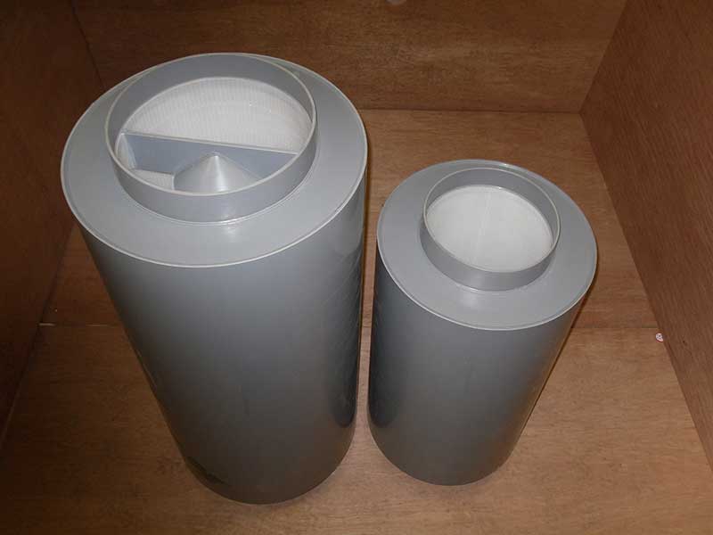 Fire Retardent Polypropylene circular podded and unpodded attenuators