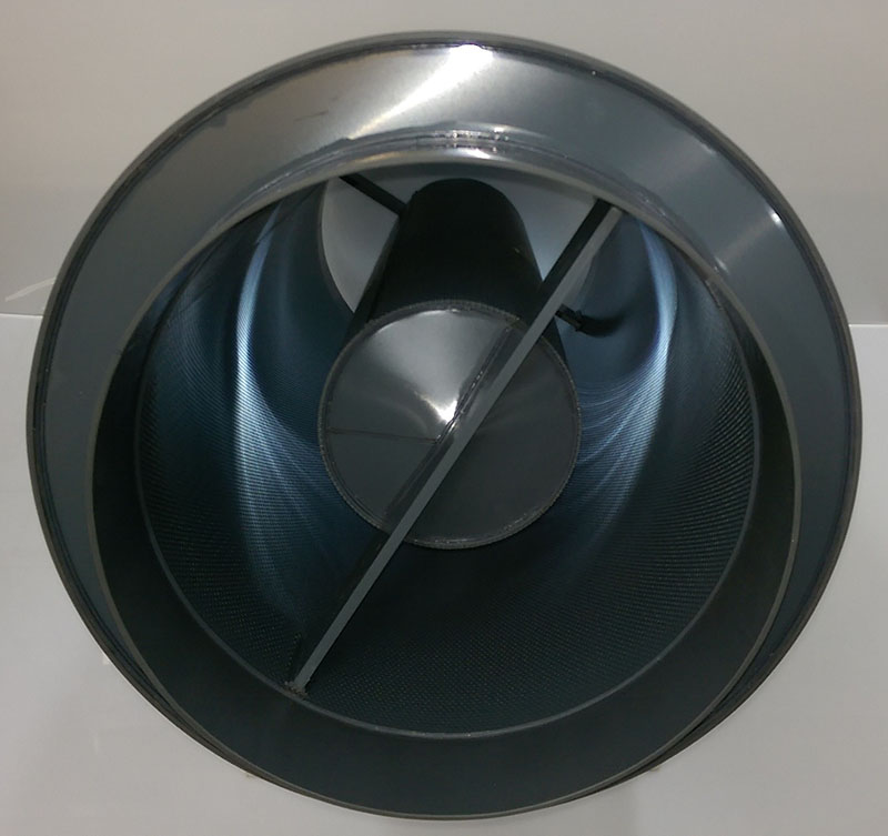 UPVC podded circular sprigot ended attenuator