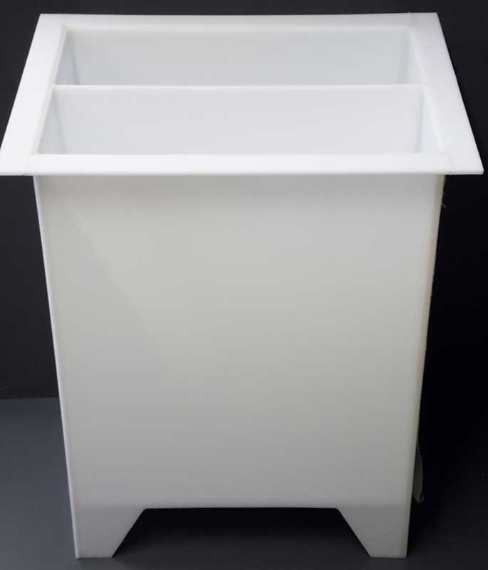 Polypropylene dipping tank